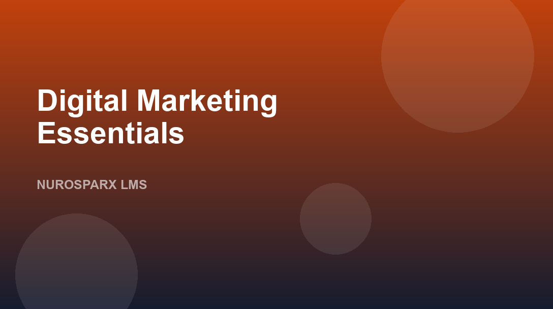 Digital Marketing Essentials