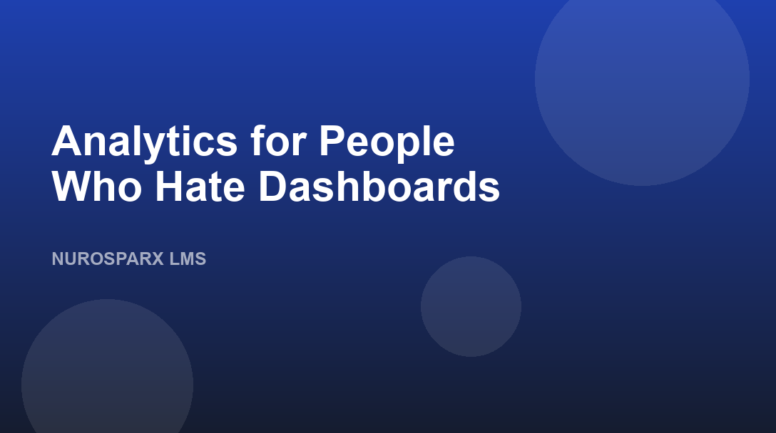 Analytics for People Who Hate Dashboards